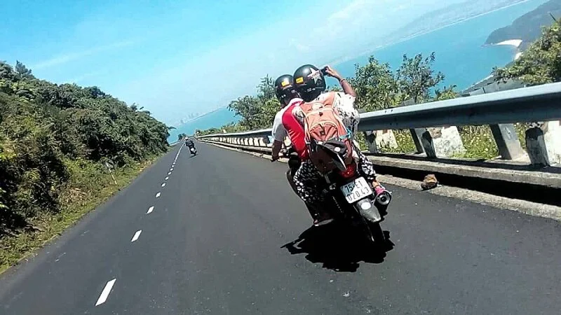 phượt ĐN bằng xe máy